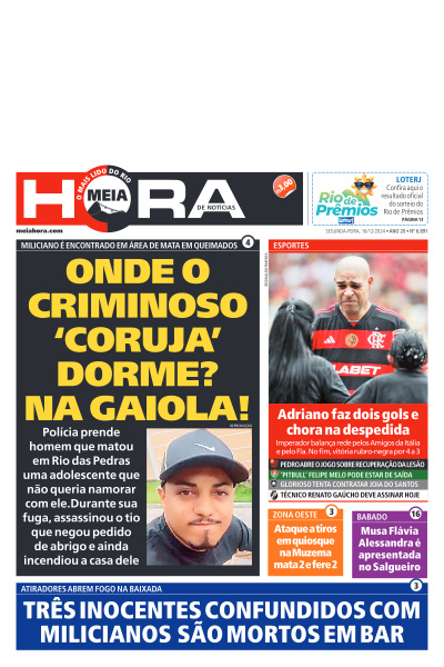 MEIA HORA - Edição de 16 de Dezembro de 2024