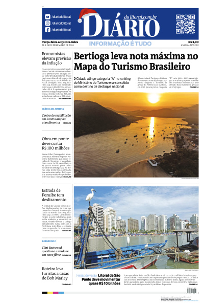 Diário do Litoral - Edição de 24  a 26 de Dezembro de 2024