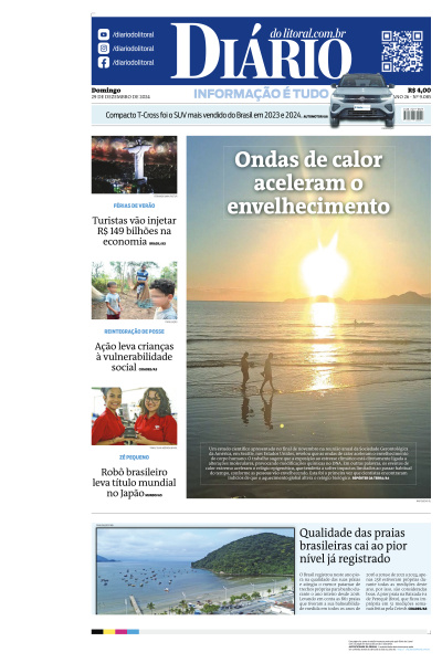 Diário do Litoral - Edição de 29 de Dezembro de 2024