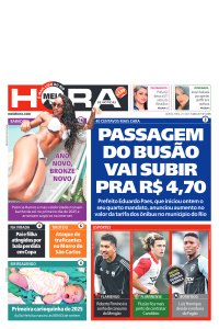 MEIA HORA - Edição de 02 de Janeiro de 2025