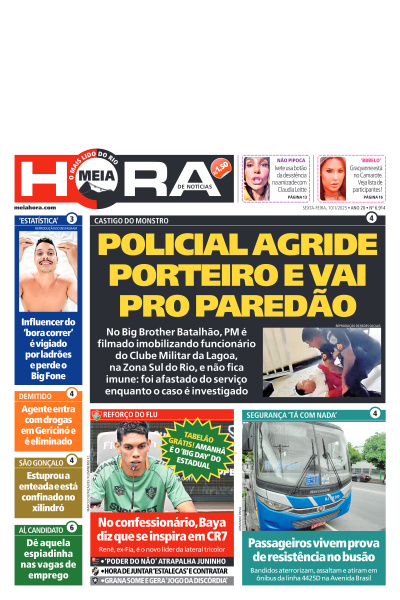 MEIA HORA - Edição de 10 de Janeiro de 2025