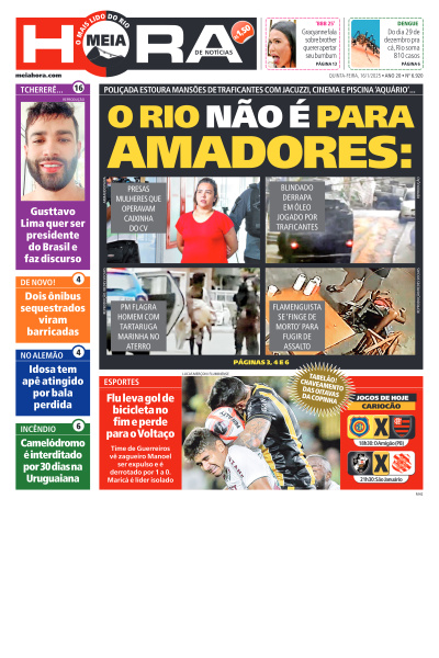 MEIA HORA - Edição de 16 de Janeiro de 2025