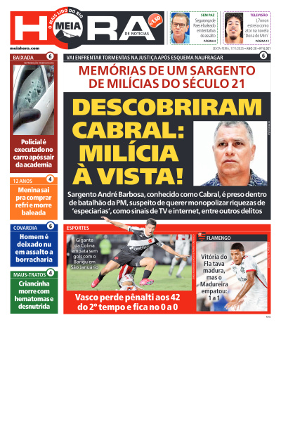 MEIA HORA - Edição de 17 de Janeiro de 2025