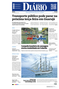 Diário do Litoral - Edição de 25 de Janeiro de 2025