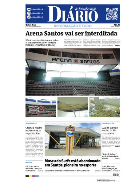 Diário do Litoral - Edição de 06 de Fevereiro de 2025