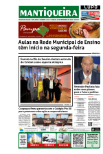 Mantiqueira - Edição de 08 de Fevereiro de 2025