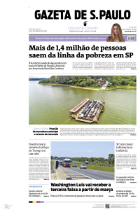 Gazeta de S. Paulo - Edição de 13 de Fevereiro de 2025