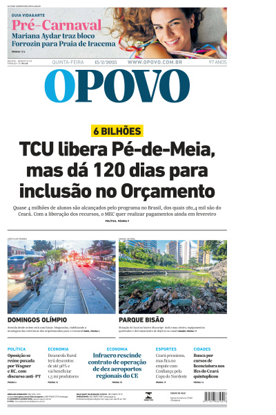 O POVO - Edição de 13 de Fevereiro de 2025