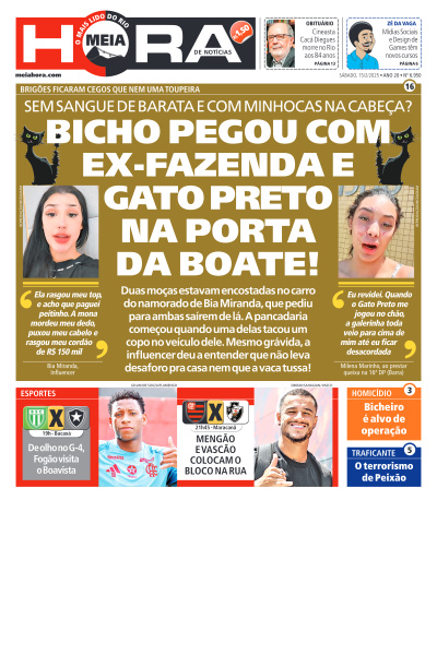 MEIA HORA - Edição de 15 de Fevereiro de 2025