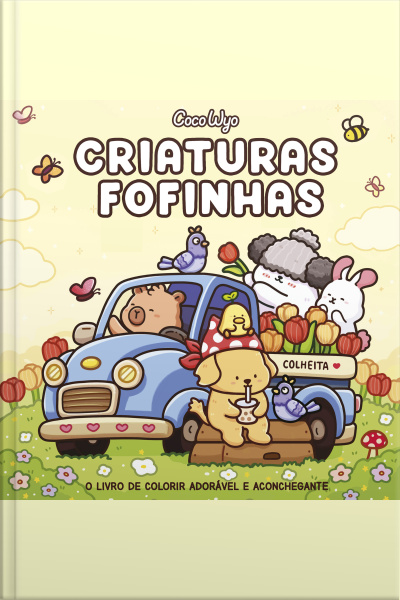 Criaturas Fofinhas (cozy Cuties) – Livro De Colorir Coco Wyo