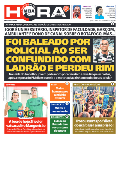 MEIA HORA - Edição de 26 de Fevereiro de 2025