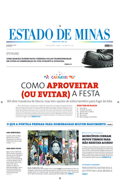Estado de Minas - Edição de 01 de Março de 2025