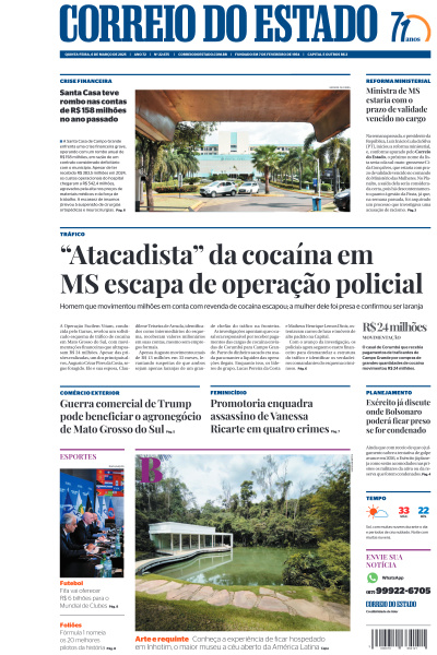 Correio do Estado - Edição de 06 de Março de 2025