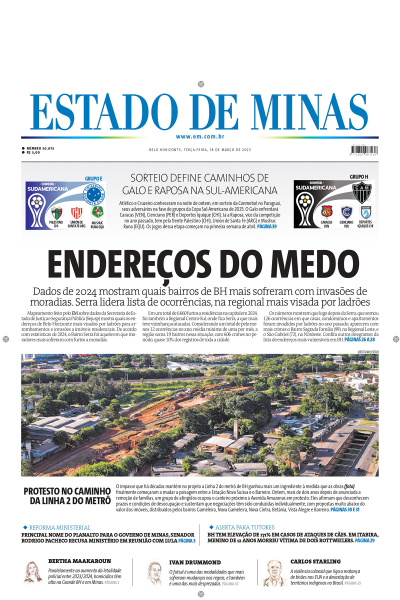 Estado de Minas - Edição de 18 de março de 2025