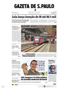 Gazeta de S. Paulo - Edição de 19 de Março de 2025