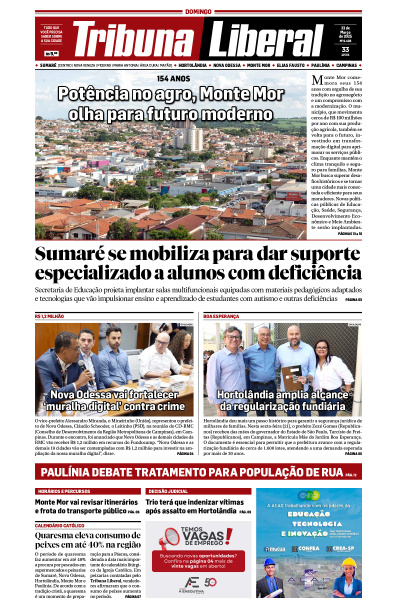 Tribuna Liberal - Edição de 23 de Março de 2025