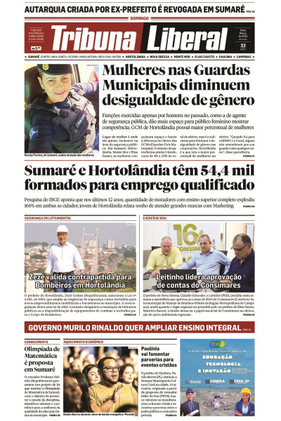 Tribuna Liberal - Edição de 30 de Março de 2025