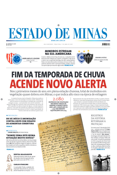 Estado de Minas - Edição de 01 de Abril de 2025