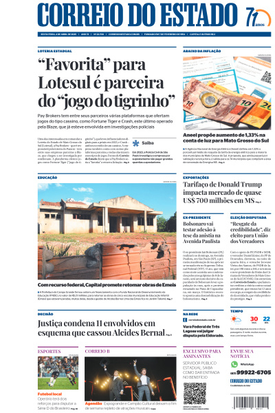 Correio do Estado - Edição de 04 de Abril de 2025