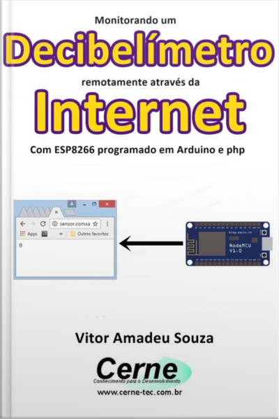 Monitorando Um Decibelímetro Remotamente Através Da Internet Com Esp8266 Programado Em Arduino E Php