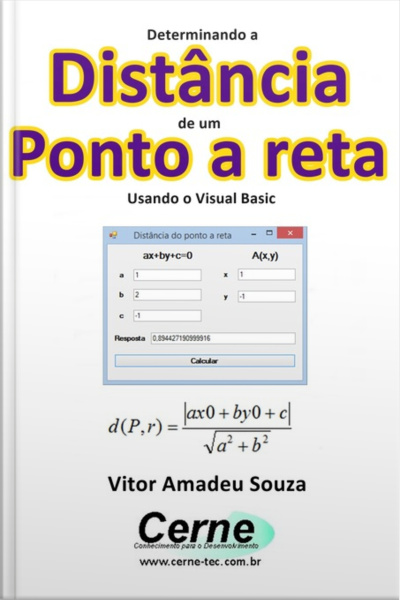 Determinando A Distância De Um Ponto A Reta Usando O Visual Basic