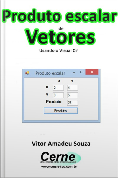 Produto Escalar De Vetores Usando O Visual C#