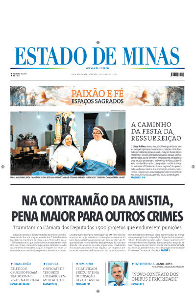 Estado de Minas - Edição de 06 de Abril de 2025