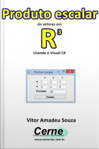 Produto Escalar De Vetores Em R3 Usando O Visual C#