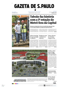 Gazeta de S. Paulo - Edição de 08 de Abril de 2025