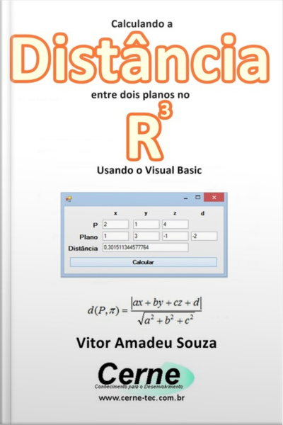 Calculando A Distância Entre Dois Planos No R3 Usando O Visual Basic