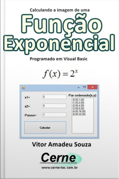 Calculando A Imagem De Uma Função Exponencial Programado Em Visual Basic