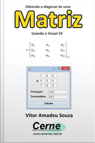 Obtendo A Diagonal De Uma Matriz Usando O Visual C#