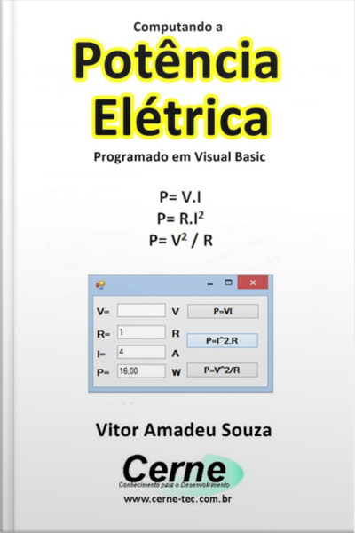 Computando A Potência Elétrica Programado Em Visual Basic
