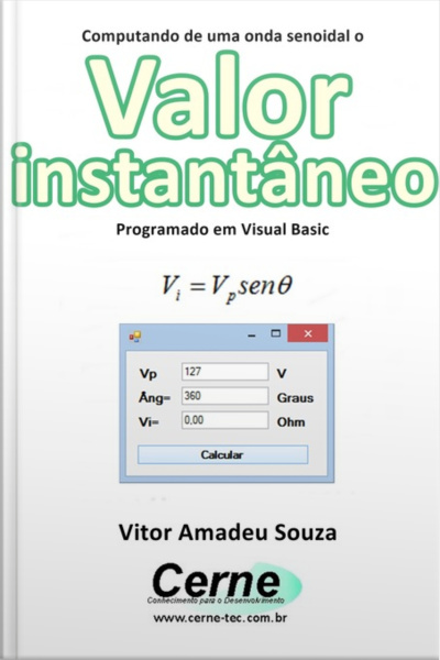 Computando De Uma Onda Senoidal O Valor Instantâneo Programado Em Visual Basic