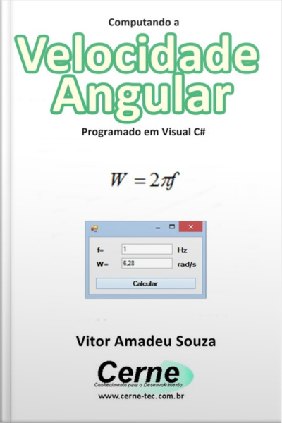 Computando A Velocidade Angular Programado Em Visual C#