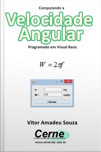 Computando A Velocidade Angular Programado Em Visual Basic