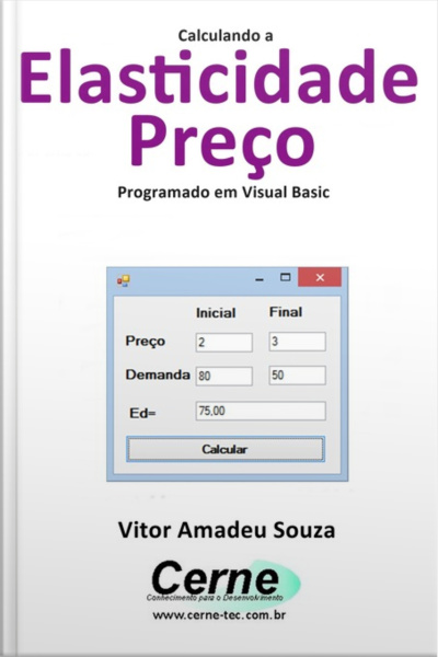 Calculando A Elasticidade Preço Programado Em Visual Basic