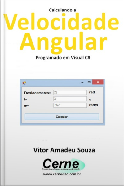 Calculando A Velocidade Angular Programado Em Visual C#