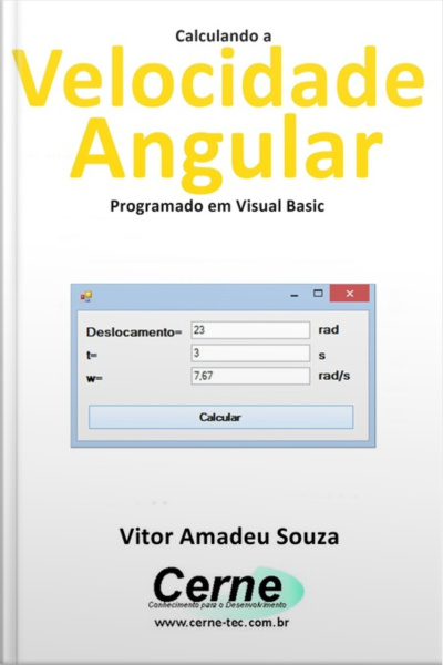 Calculando A Velocidade Angular Programado Em Visual Basic