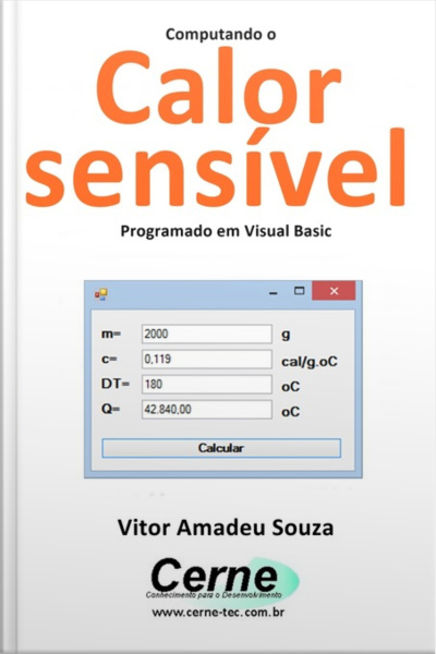 Computando O Calor Sensível Programado Em Visual Basic