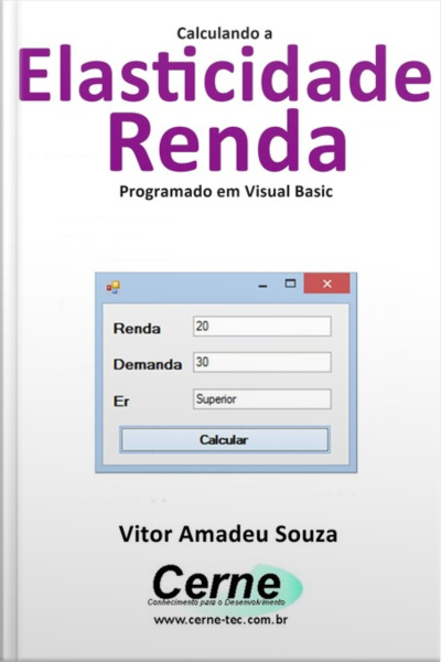 Calculando A Elasticidade Renda Programado Em Visual Basic