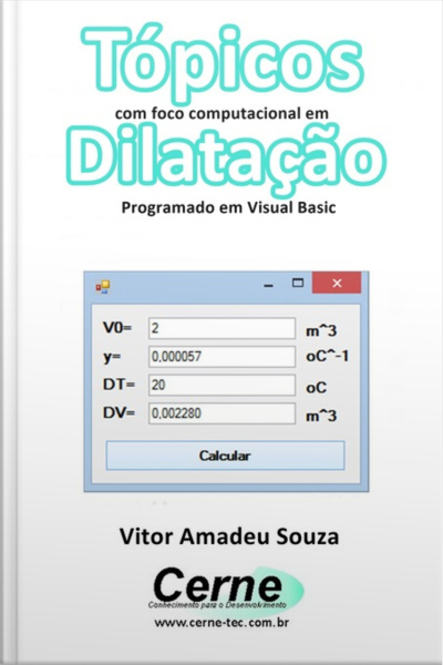 Tópicos Com Foco Computacional Em Dilatação Programado Em Visual Basic