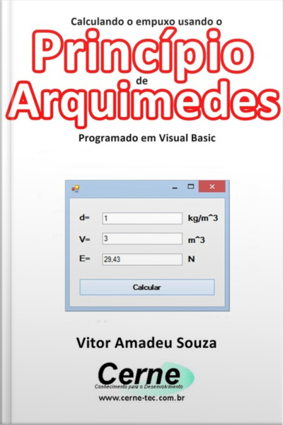 Calculando O Empuxo Usando O Princípio De Arquimedes Programado Em Visual Basic