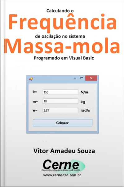Calculando A Frequência De Oscilação No Sistema Massa-mola Programado Em Visual Basic