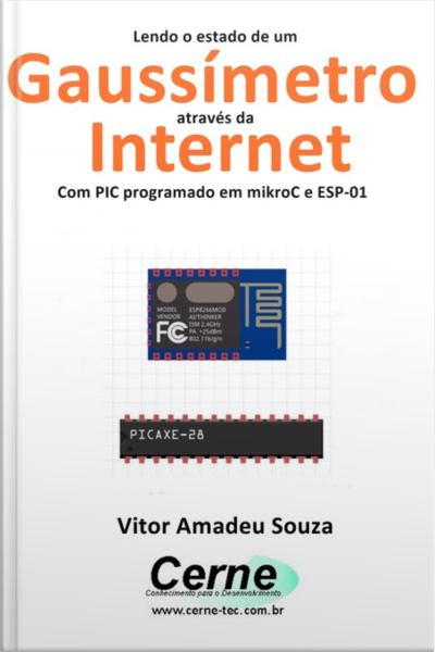 Lendo O Estado De Um Gaussímetro Através Da Internet Com Pic Programado Em Mikroc E Esp-01