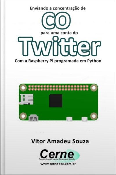 Enviando A Concentração De Co Para Uma Conta Do Twitter Com A Raspberry Pi Programada Em Python