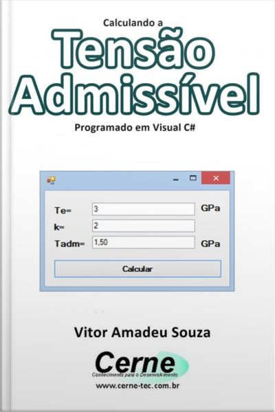 Calculando A Tensão Admissível Programado Em Visual C#