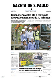 Gazeta de S. Paulo - Edição de 09 de Abril de 2025