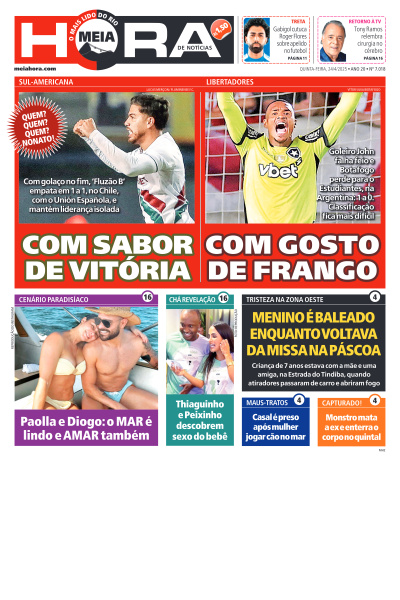 MEIA HORA - Edição de 24 de Abril de 2025