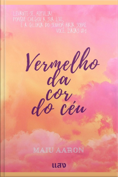 Vermelho Da Cor Do Céu